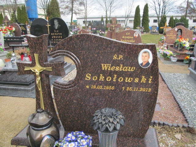 Wiesław Sokołowski 1956 Lubawa - Grobonet - Wyszukiwarka osób pochowanych