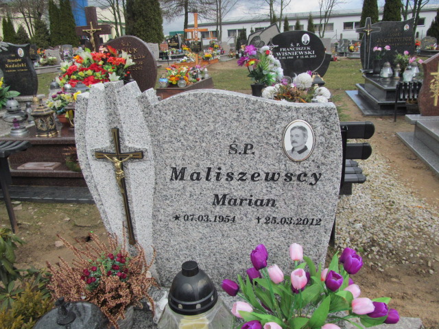 Marian Maliszewski 1954 Lubawa - Grobonet - Wyszukiwarka osób pochowanych