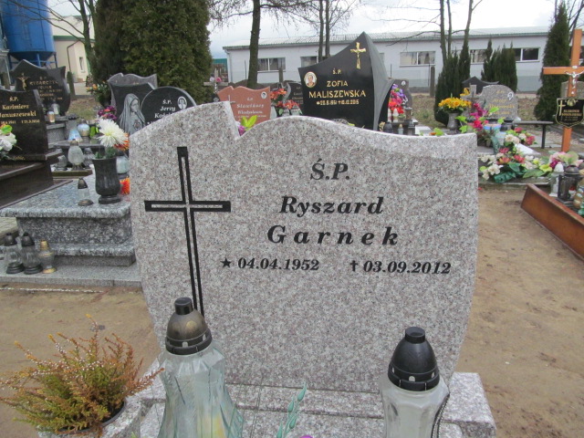 Ryszard Garnek 1952 Lubawa - Grobonet - Wyszukiwarka osób pochowanych