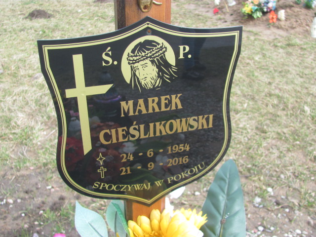 Grób Marek Cieślikowski